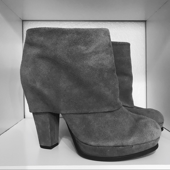 Steve Madden Shoes - Steve Madden Gray Pammie Ankle Boots